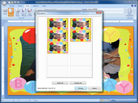 Easily PRINT MULTIPLE IMAGES PER SHEET saving on paper supplies and costs