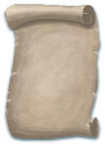 Old-world parchment scroll with one edge rolled, suitable for pirate maps or medieval-themed designs