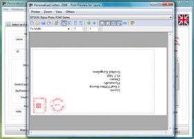 Print an envelope with North Pole post mark etc. USING ANY PRINTER</span>, eg. INK JET or LASER